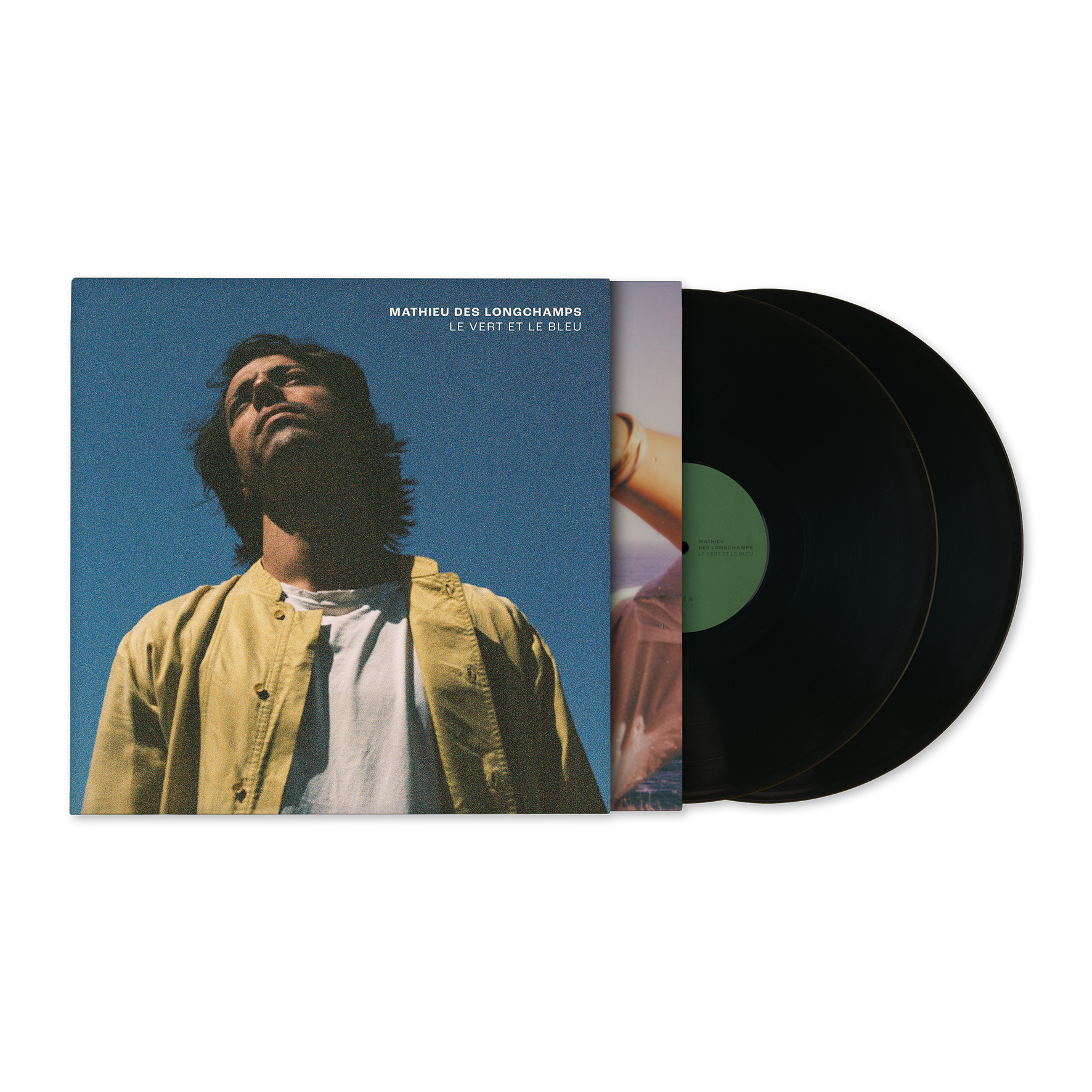 Vinyle "Le vert et le bleu"